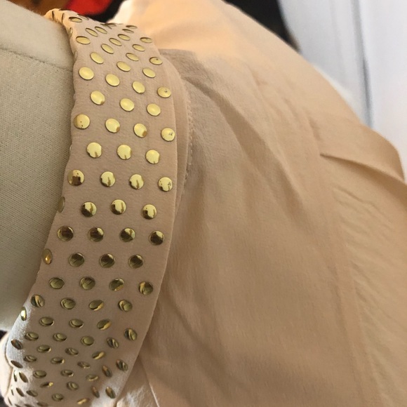 Zara blouse size small with gold dots - Picture 4 of 5